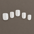 Extra-short creamy ivory press-on nails in Extra Lace by U.P.O.N